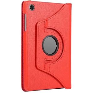 Geschikt for Lenovo Tab M8 8.0 inch TB-8705F TB-8505F TB-8506F 3e Gen TB-300FU Case Flip PU Leather Stand Cover (Color : Red, Size : Tab M8 8.0 TB-8505)