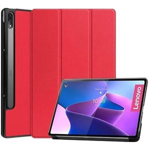 Beschermende Tablet Funda Geschikt for Lenovo Tab P12 Pro 12.6 ""/ Xiaoxin Pad Pro 12.6 2021 TB-Q706F Solid Hard PC Cover (Color : Red, Size : For Tab P12 Pro 12.6)