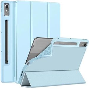 Tablet Case Geschikt for Lenovo Tab P12 12.7 inch 2023 & Xiaoxin Pad Pro 12.7 Magnetische Soft Silicon Back Shell funda(Color:Sky blue,Size:For Tab P12 12.7 inch)