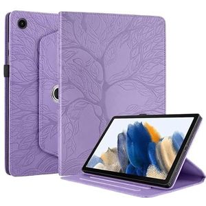 360 Rotatie Tablet Cover for Samsung Galaxy Tab A9 A9 + 8.7 11 inch 2023 Boom Reliëf Case Funda (Color : Purple, Size : For Tab A9 Plus 11"")