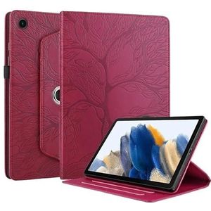 360 Rotatie Tablet Cover for Samsung Galaxy Tab A9 A9 + 8.7 11 inch 2023 Boom Reliëf Case Funda (Color : Red, Size : For Tab A9 Plus 11"")