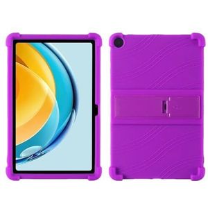 Siliconen Airbag Case Geschikt for Honor Pad X8 Pro X9 ELN-W09 11.5 ""Pad 8 12"" V8 Pro 12.1 ""ROD-W09 2022 Tablet Cover (Color : Purple, Size : Honor Pad 8 12 2022)