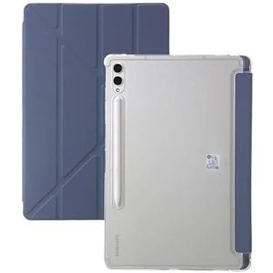 Geschikt for Samsung Tab S9 FE S9FE 5G Case Multi-opvouwbare standaard Clear Back Magnetische Smart Tablet Case Shell (Color : Lavender, Size : For Tab S9 (11))
