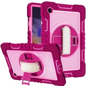 Geschikt for Samsung Galaxy Tab A8 10.5 ""Tab A7 8.7"" Tab A8.4 Tab A10.1 TabA7 10.4 ""Kinderveilige Siliconen Tablet Cover (Color : Rose Pink, Size : For Tab A 8.4 2020 T307U)