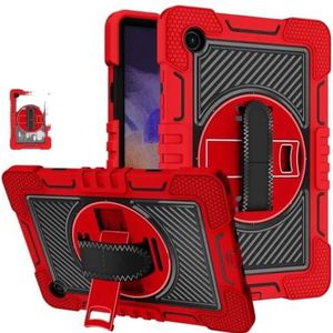 Geschikt for Samsung Galaxy Tab A8 10.5 ""Tab A7 8.7"" Tab A8.4 Tab A10.1 TabA7 10.4 ""Kinderveilige Siliconen Tablet Cover (Color : Red Black, Size : For Tab A 8.4 2020 T307U)