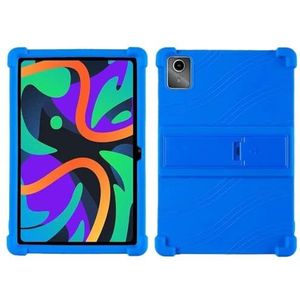 Soft Silicon Shockproof Back Cover Tablet Case Geschikt for Lenovo Tab M11 Xiaoxin Pad 2024 11inch TB330FU TB331FC (Color : Dark blue, Size : For Tab M11 11 inch)