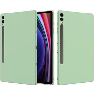 Geschikt for Samsung Galaxy Tab S9 Ultra Plus 2023 Case Zachte Siliconen Schokbestendig 14.6 12.4 11 Inch Tablet Cover shell (Color : Mint Green, Size : For Tab S9 Ultra)