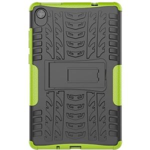 Armor Case TPU + PC Shockproof Stand Cover Geschikt for Lenovo Tab M8 3e Generatie TB-8506 8 inch Tablet Case (Color : Green)