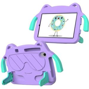 Tablet Case Geschikt for Lenovo Tab M8 HD/FHD/3e/4e 8505F 8705F 8506F Full Body bescherming Hand Schacht Cover Kids Funda (Color : Purple, Size : M8 4rd Gen 2023)
