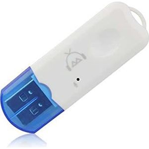 Mini USB Bluetooth-ontvanger Audio A2DP Muziek Draadloze adapter voor auto Mobiele telefoon, MINI Bluetooth-adapterontvanger, draagbare USB draadloze audio Bluetooth-ontvanger