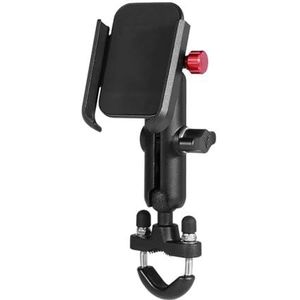 GPS Moto-telefoonhouder Voor 4-6,5 Inch Motorfiets Achteruitkijkspiegel Oplaadbare Mobiele Telefoonhouder Stand Telefoonstuur Fietshouder Ondersteuning Gsm Houder Motorfiets (Maat : D)