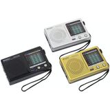 BAIJIALI KK9 Full-band radiospeler draagbare retro multifunctionele mini-radio