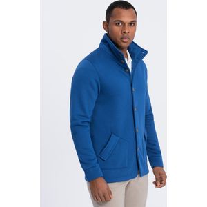 Ombre - OM-0171-1 - Heren Vest - Blauw - Normale Fit