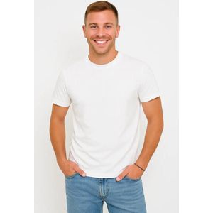 X-Name - T-shirt - Wit - Katoen/Elastaan - Normale Pasvorm