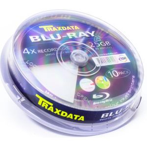 Traxdata Blu-ray Disc - 25GB - 10 Stuks