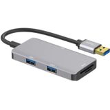 Onten 8107 USB3.0 HUB met CF SD TF-kaartlezer