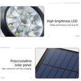 9 LEDs zonne-energie tuinverlichting LED buiten tuin verstelbaar IP65 waterdicht licht (warm wit + wit licht)