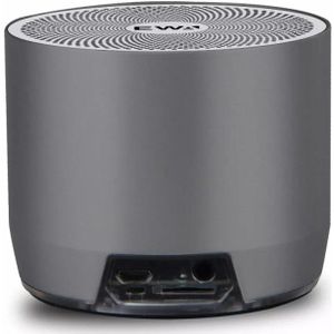 EWA A3 Mini Speakers 8W 3D Stereo Music Surround Wireless Bluetooth Speakers Portable Sound Bass Support TF Cards USB(Gray)