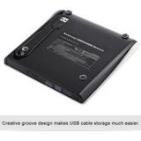 Geborsteld textuur USB 3 0 POP-UP mobiele externe DVD-RW DVD/CD herschrijfbare schijf externe ODD & HDD-apparaat