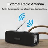 T9 draadloze Bluetooth 4 2 speaker 10W Portable Sound Box FM digitale radio 3D surround stereo  ondersteuning handsfree & TF & AUX (blauw)