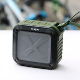 W-KING S7 mini draadloze waterdichte luidspreker met TF/FM/AUX/NFC Bluetooth fiets speaker (Army Green)