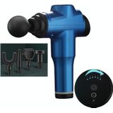 Spieren Ontspannen Massager Draagbare Fitness Apparatuur Fascia Gun  Specificatie: 6206 6 Gears Blue (EU Plug)