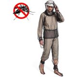 Camping Adventure Anti-Mosquito Suit Zomer Vissen Ademende Mesh Kleding  Specificatie: 2 STUKS Anti-mug Handschoenen (S / M)