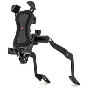 Motorfiets Accessoires Standhouder Telefoon Mobiele Telefoon Gps Navigatie Plaat Beugel Voor F900XR F 900 Xr 2020 (Size : B)