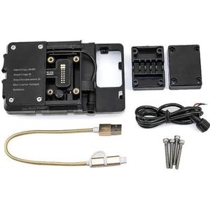 Motorfiets Mobiele Telefoon Houder Navigatie Houder Vervangende Onderdelen Voor Tracer 700 Tracer 7 GT 2016-2022 (Size : A)