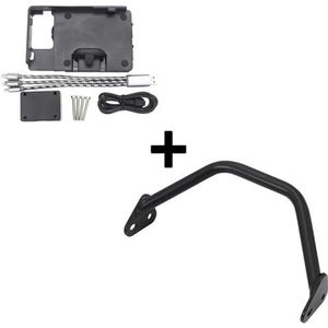 Motorfiets Mobiele Telefoon Houder Navigatie Houder Vervangende Onderdelen Voor S1000XR S 1000 XR 2015 2016 2017 2018 2019 (Color : B and C)