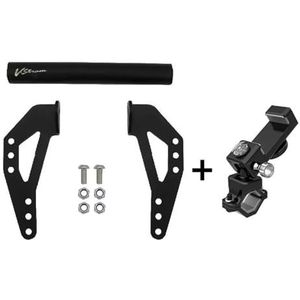 Motorfiets Accessoires GPS SMARTPHONE Navigatie Beugel Passen Houder Voor Suzuki V-Strom/DL1000 ABS 2014-2019 (Color : C, Size : 2)