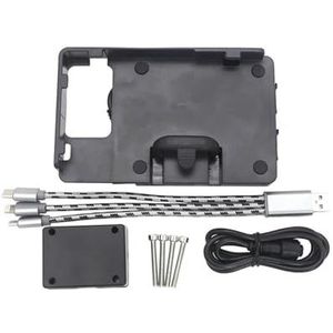 Motorfiets Voor Telefoon Standhouder Smartphone Telefoon GPS Navigatie Beugel Voor F700GS 800GS Adventure 08-21 (Color : B)