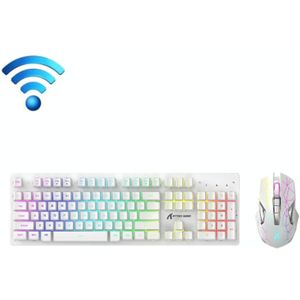 Attack Shark T3RGB RGB lichtgevend draadloos toetsenbord en muis set