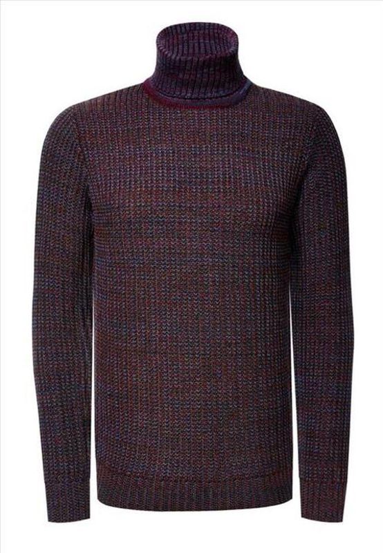 Rusty Neal - Coltrui Heren - Wijnrood - Casual - Stijlvol