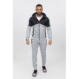 Zayne Milano heren joggingspak met zwart style-italie