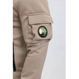 Zayne Milano - Caprino - Heren Joggingpak - Beige - Ritszakken - Polyester