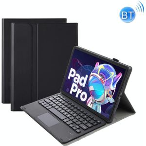 Voor Lenovo Xiaoxin Pad 2022 10.6 inch/Tab M10 Plus 10.6 3rd Gen 2022 AM20-A Lamsvacht Textuur Bluetooth Touch Toetsenbord Lederen Tablet Case