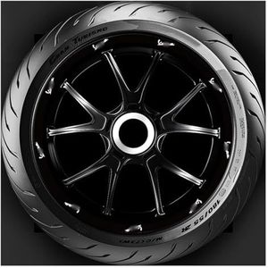 Voor YAMAHA XJ6 Motorfiets Voor En Achter Band Waterdicht Logo Sticker Reflecterende Streep Velg Set Decal: Velgstickers (Color : Rood