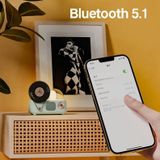 Y02 Retro vinyl platenspeler Draadloze Bluetooth-luidspreker Omgevingslicht Aromatherapie Bluetooth-audio