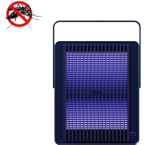 Indoor Outdoor Elektrische Mosquito Killer Light 2 In 1 Inhalatie Muggenval(Blauw)