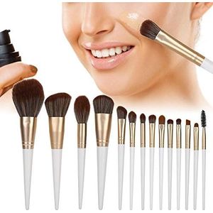 【𝐏𝐚𝐚𝐬-𝐩𝐫𝐨𝐦𝐨𝐭𝐢𝐞𝐦𝐚𝐚𝐧𝐝】 Concealer Brush Cosmetische Brush Blusher Brush Makeup Brush voor vrouwen Travel Beauty Shop Home voor Girl for Makeup