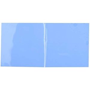 2PCS CPU Thermal Pad, 100 mm x 100 mm x 1 mm CPU Chip Heatsink Koeling Thermisch geleidend siliconen Pad voor CPU Chip/LED warmtegeleiding