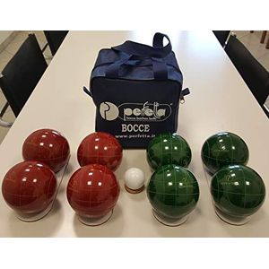 Perfect Jolly Professional 107 mm set ballen voor vrije tijd Unisex Volwassenen Rood Donker Groen Uni 107 mm