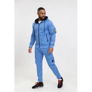 Zayne Milano - Joggingpak - Blauw - 95% Polyester, 5% Elastan