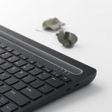 Rapoo XK100 78-toetsen draadloos Bluetooth Office Business-toetsenbord(Zwart)
