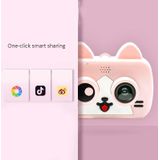 12MP 2.0 inch IPS High-definition Screen WiFi Cute Cartoon Fun Children Photography Digital Camera (Roze)