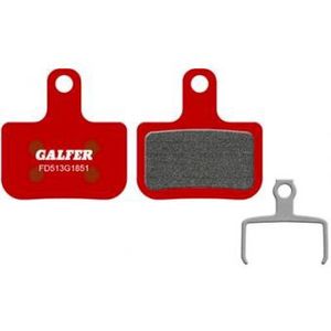 GALFER Remblokken Sram Level/T/TL Rood Advanced fiets G1851 Volwassenen Unisex, One Size
