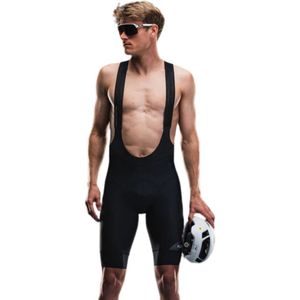 Fusion - Tempo Bib - Fietsbroek - Zwart - Polyester