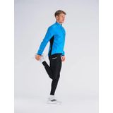 Fusion S1 Run Jack Heren Blauw Hardloopjas Waterafstotend