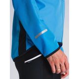 Fusion S1 Run Jack Heren Blauw Hardloopjas Waterafstotend